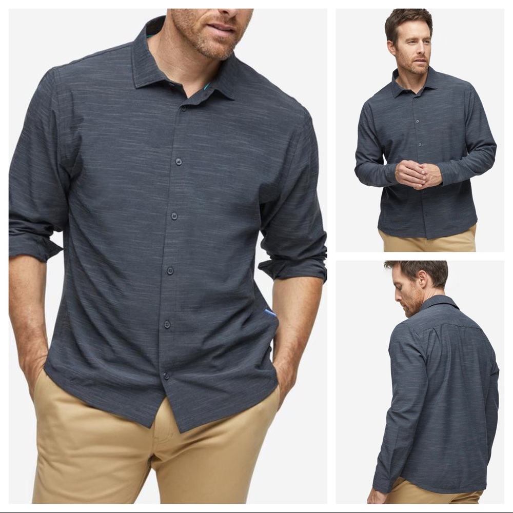 🏌️ Devereux Gravity Hybrid Button Down Golf Shirt